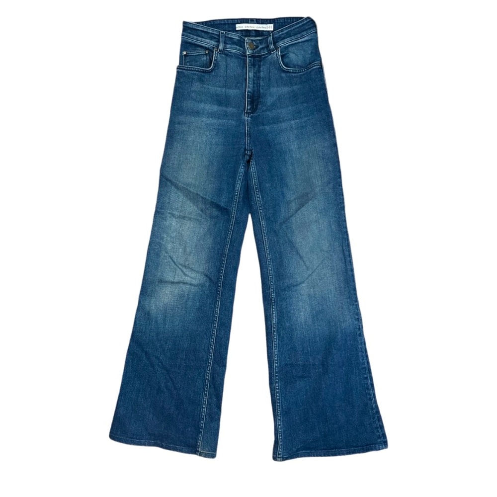 & Other Stories High-Rise Flare Leg Medium Wash Jeans